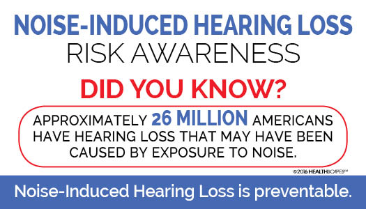 Noise-Induced Hearing Loss Risk Awareness graphic