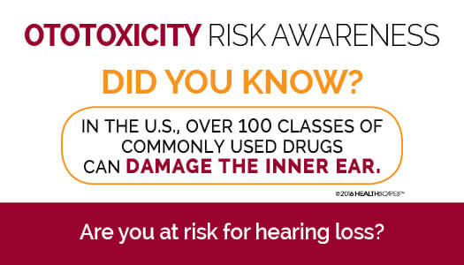 Ototoxicity Risk Awareness graphic